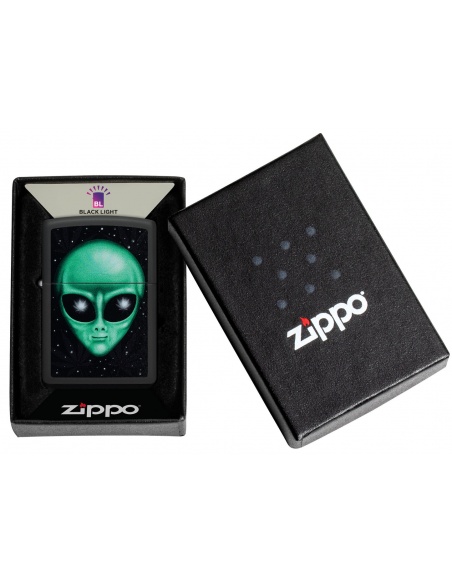 Brichetă Zippo 46708 Alien Cannabis Leaf