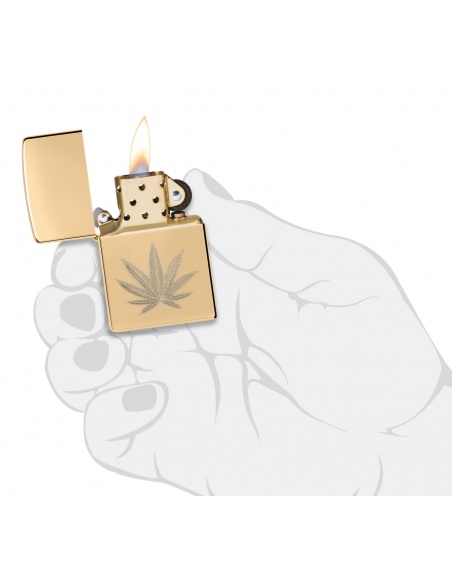 Brichetă Zippo 46560 Cannabis Leaf