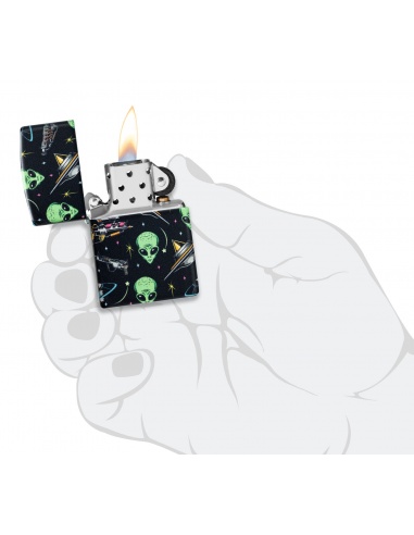 Brichetă Zippo 46561 Alien Extra-Terrestrial