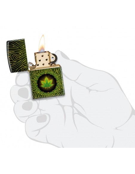 Brichetă Zippo 46276 Cannabis Leaf