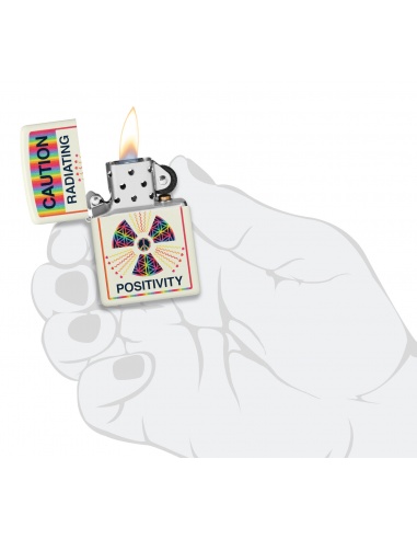 Brichetă Zippo 46243 Radiating Positivity