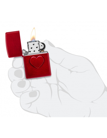Brichetă Zippo 46588 Stamped Heart