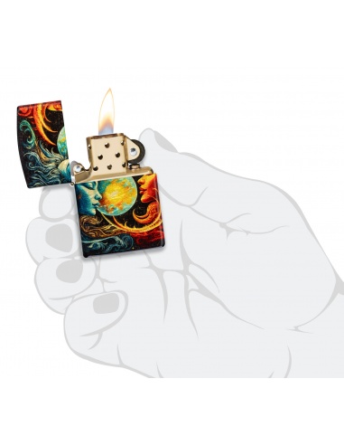 Brichetă Zippo 46563 Sun and Moon