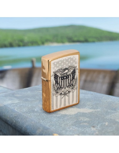 Brichetă Zippo 46230 Patriotic American Crest
