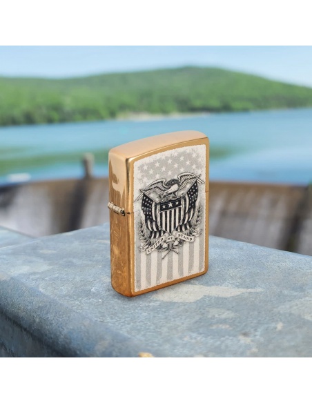 Brichetă Zippo 46230 Patriotic American Crest
