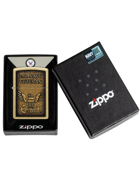 Brichetă Zippo 46489 US Navy Veteran