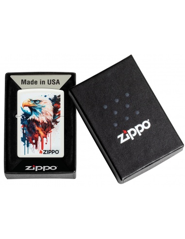 Brichetă Zippo 46692 Patriotic Painted Eagle