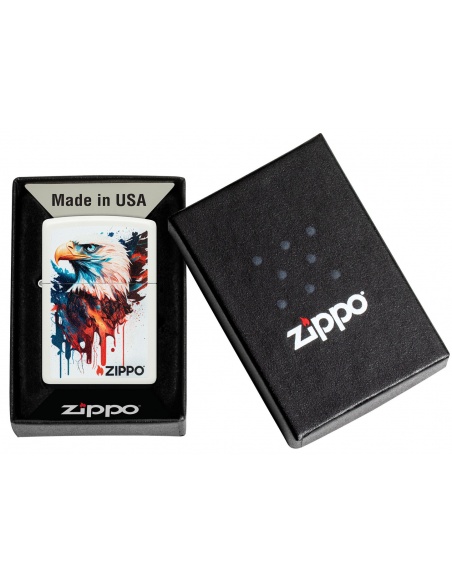 Brichetă Zippo 46692 Patriotic Painted Eagle