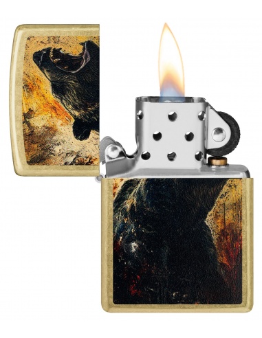 Brichetă Zippo 46695 Ferocious Grizzly Bear
