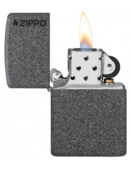 Brichetă Zippo 211ZL Iron Stone with Zippo Logo
