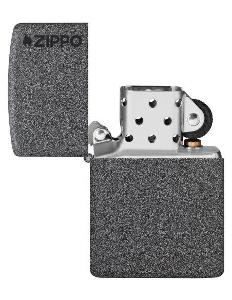 Brichetă Zippo 211ZL Iron Stone with Zippo Logo