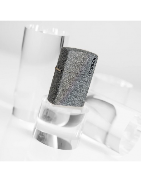 Brichetă Zippo 211ZL Iron Stone with Zippo Logo