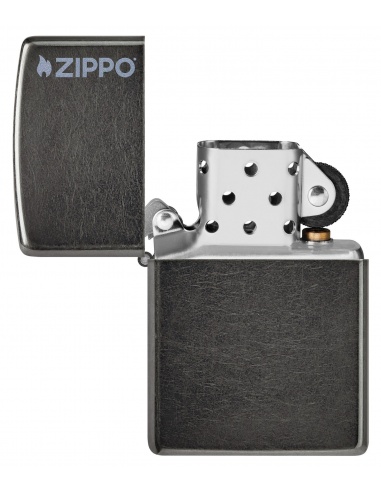 Brichetă Zippo 28378ZL Grey Dusk with Zippo Logo