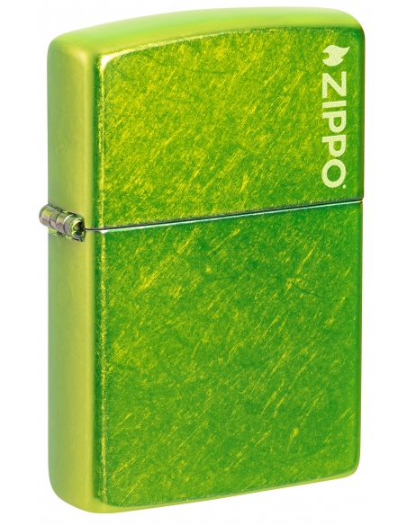 Brichetă Zippo 24513ZL Lurid Green with Zippo Logo