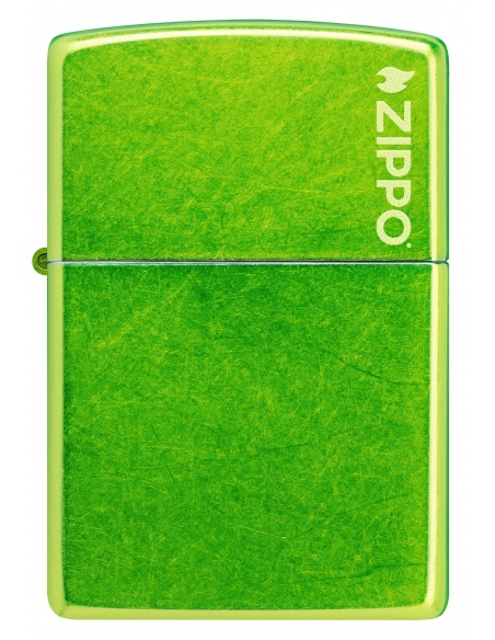 Brichetă Zippo 24513ZL Lurid Green with Zippo Logo