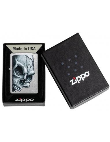 Brichetă Zippo 46587 Skull and Flame
