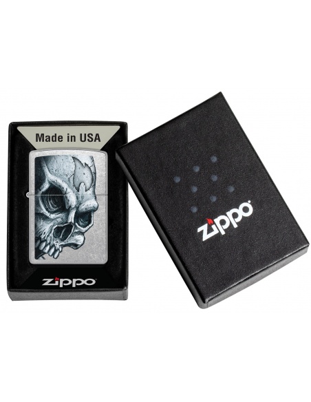 Brichetă Zippo 46587 Skull and Flame