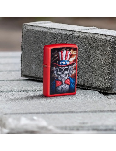Brichetă Zippo 46696 Uncle Sam Skull