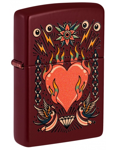 Brichetă Zippo 46584 Tattoo Heart