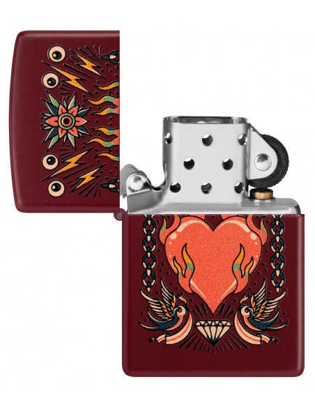 Brichetă Zippo 46584 Tattoo Heart