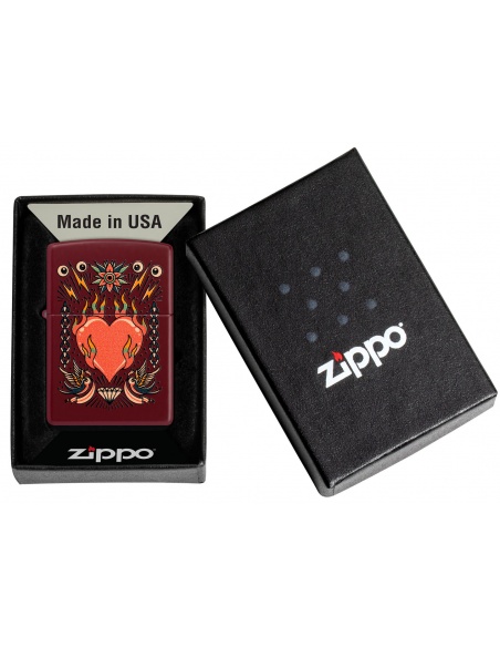 Brichetă Zippo 46584 Tattoo Heart