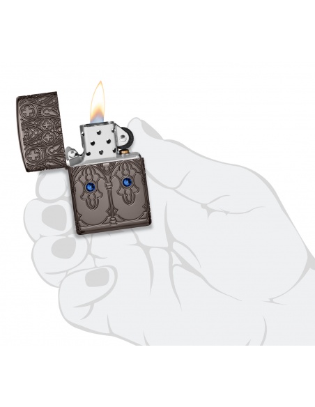 Brichetă Zippo 46753 Gothic Window