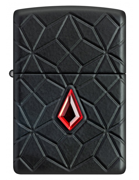 Brichetă Zippo 46756 Deep Carve Armor with Red Crystal