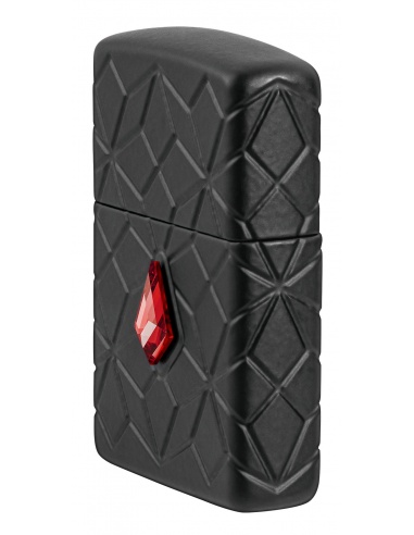 Brichetă Zippo 46756 Deep Carve Armor with Red Crystal