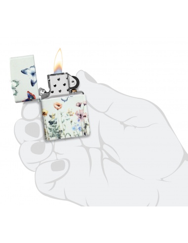 Brichetă Zippo 46703 Glowing Butterflies
