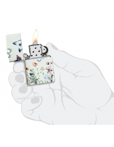 Brichetă Zippo 46703 Glowing Butterflies