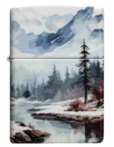 Brichetă Zippo 46702 Frozen Valley Outdoor Scene
