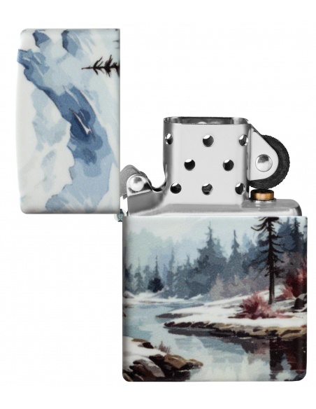 Brichetă Zippo 46702 Frozen Valley Outdoor Scene
