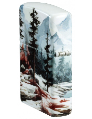 Brichetă Zippo 46702 Frozen Valley Outdoor Scene
