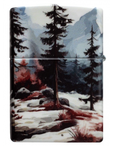 Brichetă Zippo 46702 Frozen Valley Outdoor Scene