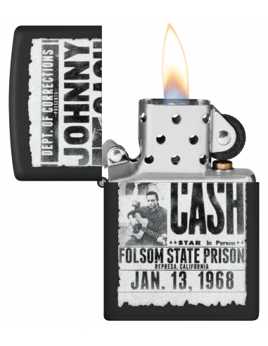 Brichetă Zippo 46490 Johnny Cash Folsom Prison