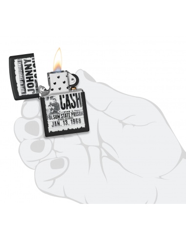 Brichetă Zippo 46490 Johnny Cash Folsom Prison