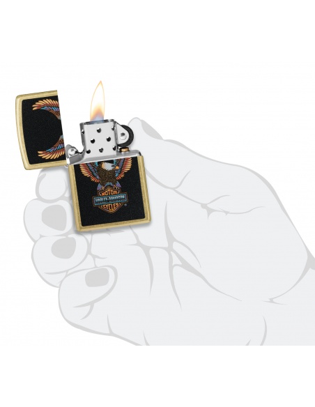 Brichetă Zippo 46678 Harley Davidson Eagle