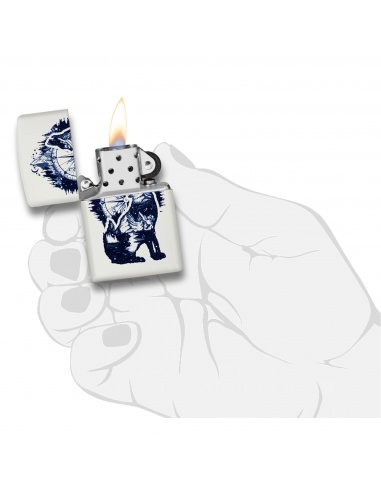 Brichetă Zippo 214-062956 Wolf Mountain Compass