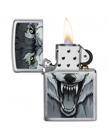 Brichetă Zippo 207-066051 Wolf Yellow Eyes