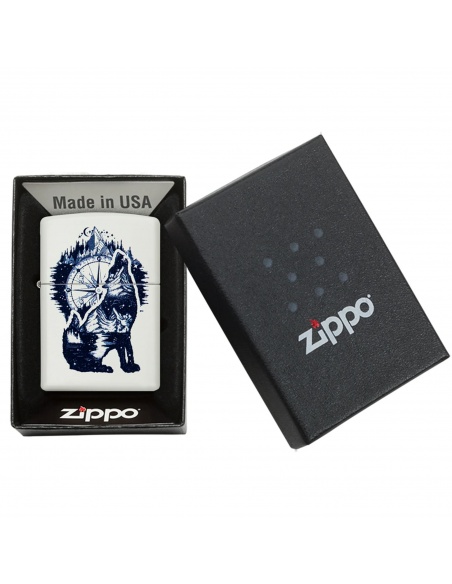 Brichetă Zippo 214-062956 Wolf Mountain Compass