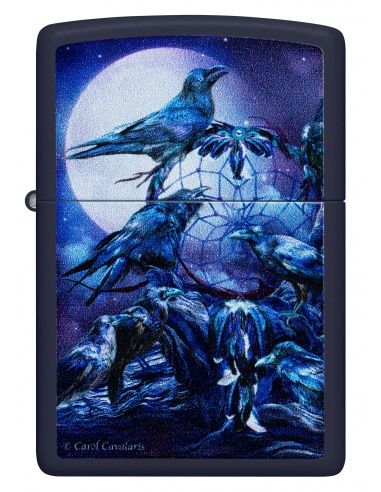 Brichetă Zippo 46746 Carol Cavalaris Raven Dreams