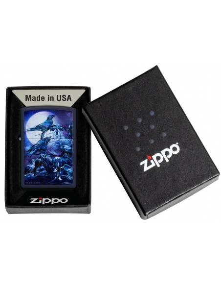 Brichetă Zippo 46746 Carol Cavalaris Raven Dreams