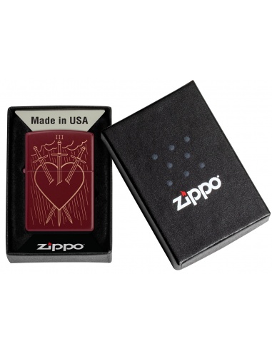 Brichetă Zippo 46723 Three of Swords Tarot Card