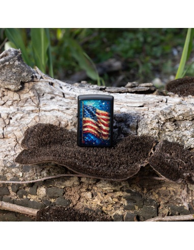 Brichetă Zippo 46718 Painted American Flag