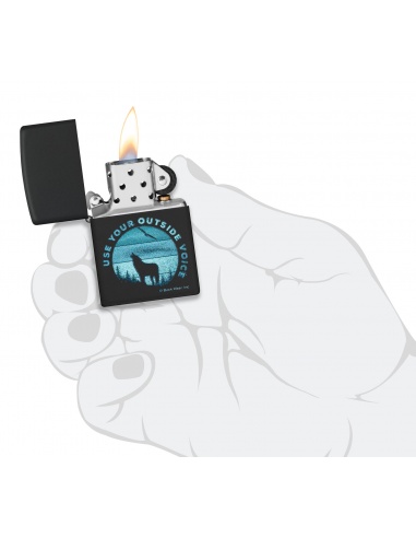 Brichetă Zippo 46590 Buck Wear - Use Your Outside Voice