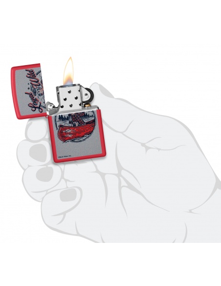 Brichetă Zippo 46591 Buck Wear - Loyal To the Wild