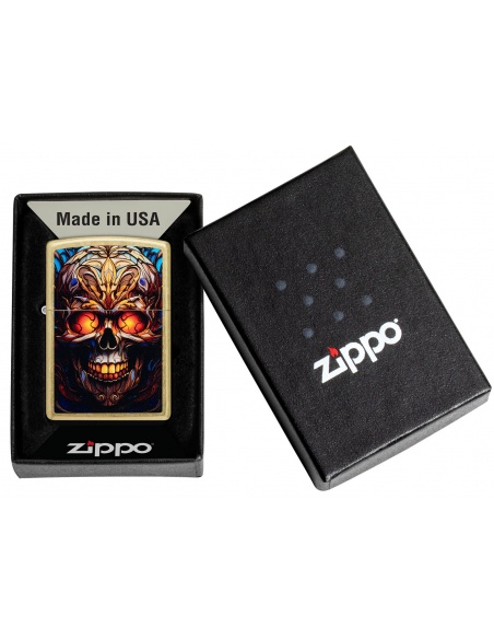 Brichetă Zippo 46715 Stained Glass Skull