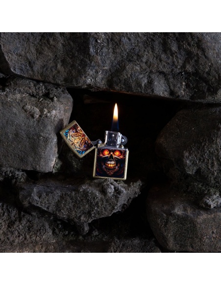 Brichetă Zippo 46715 Stained Glass Skull