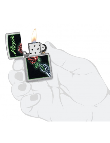 Brichetă Zippo 46593 Poison Rock Band
