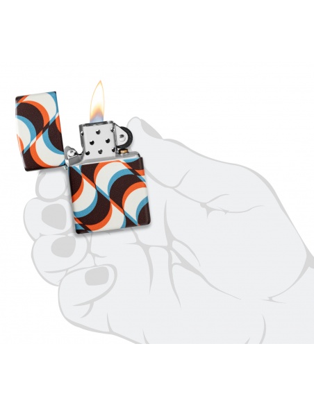 Brichetă Zippo 46566 Funky Art Pattern